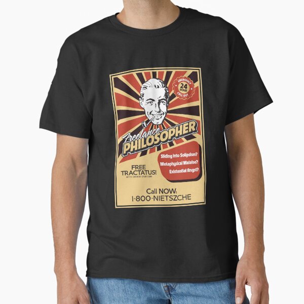 Item preview, Freelance Philosopher, Philosophy Advertisement designed and sold by gorillamerch.