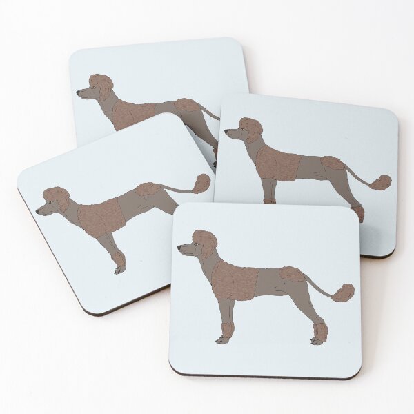 Item preview, Poodle - Chocolate designed and sold by Pawsome-Doodles.