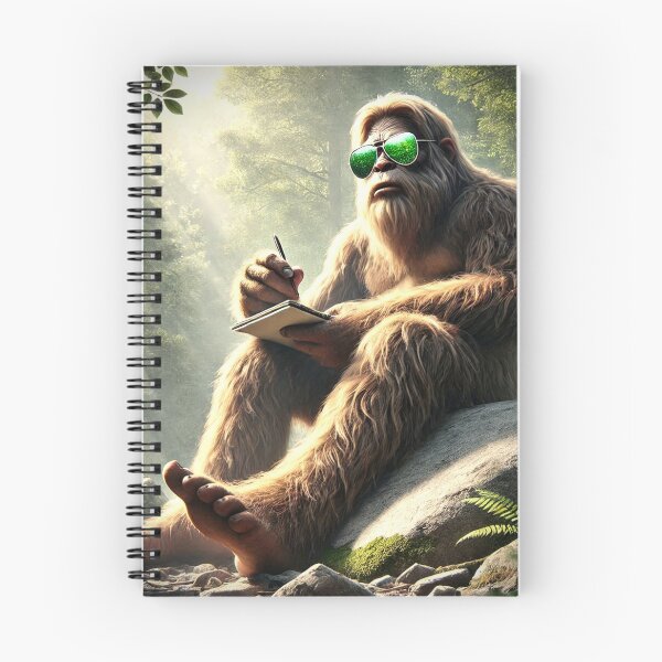 Item preview, Sasquatch Writes designed and sold by Phil Perkins.