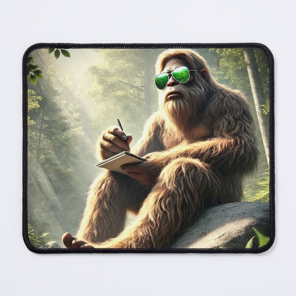 Item preview, Sasquatch Writes designed and sold by Phil Perkins.