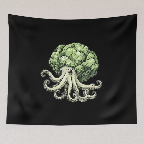 Item preview, Octopus Cabbage Head designed and sold by titanosdesign.