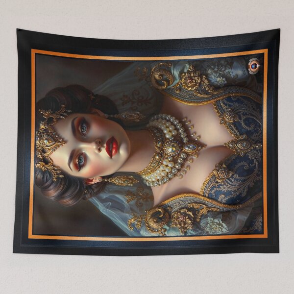 Item preview, The Graceful Elegance of Anneliese Adornetto, An Exquisite Timeless Beauty Captivating AI Concept Art by Xzendor7 designed and sold by Xzendor7 Digital Art Creations.
