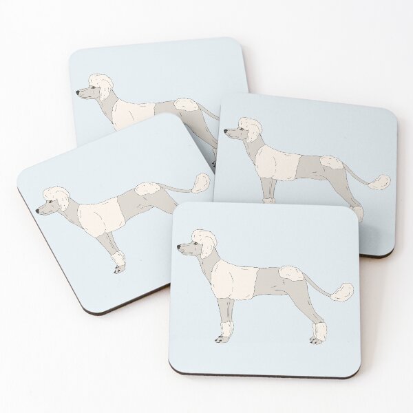 Item preview, Poodle - White designed and sold by Pawsome-Doodles.