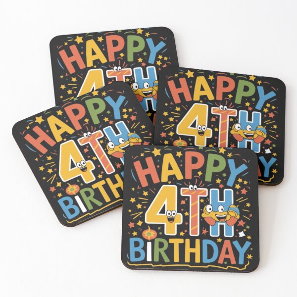Item preview, 4th birthday wishes designed and sold by marosz12.