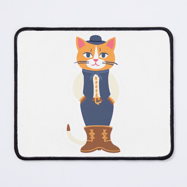 Item preview, Cowboy Cat Adventure designed and sold by GeoSketchWear.