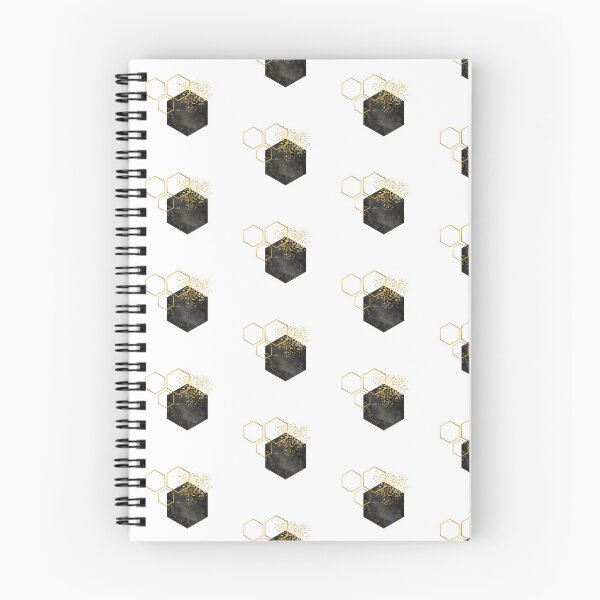 Item preview, Abstract onyx and gold marble honeycomb design designed and sold by CreativeStrand.