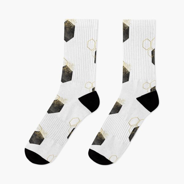 Item preview, Abstract onyx and gold marble honeycomb design designed and sold by CreativeStrand.