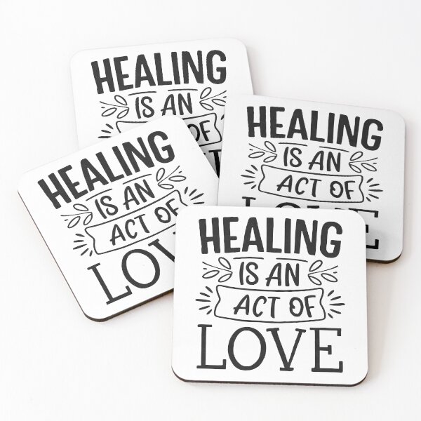 Item preview, Healing is an act of love designed and sold by Snow-Woods.