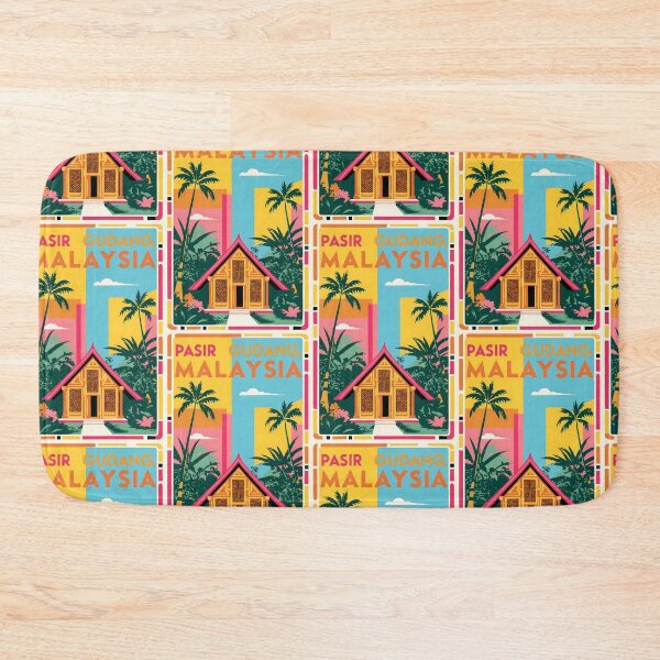 Item preview, Pasir Gudang Malaysia Vintage Travel Tourism designed and sold by TravelersGems.