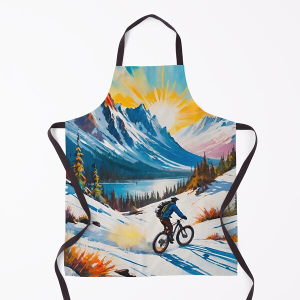 Item preview, Epic MTB Rider in the Mountains designed and sold by GrizzlyCollective.