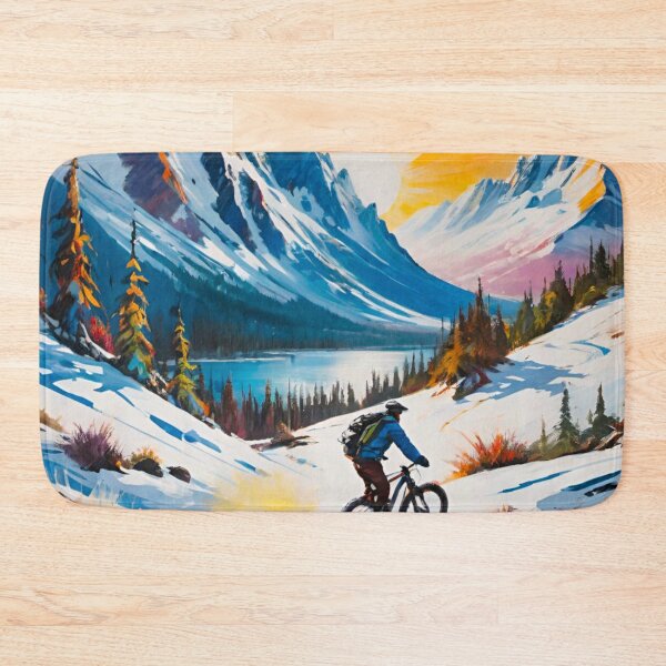 Item preview, Epic MTB Rider in the Mountains designed and sold by GrizzlyCollective.