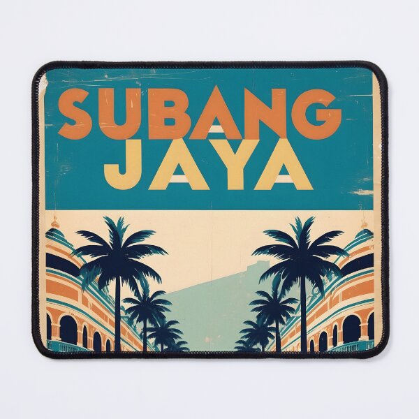 Item preview, Subang Jaya Malaysia Vintage Travel Tourism designed and sold by TravelersGems.