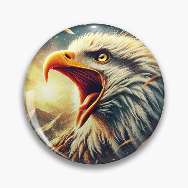 Item preview, Eagle Screech in the Mountains designed and sold by nikkolaus.