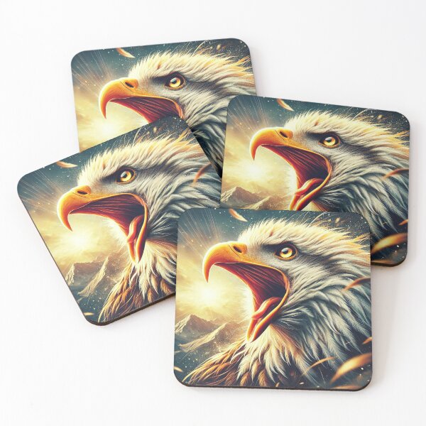 Item preview, Eagle Screech in the Mountains designed and sold by nikkolaus.