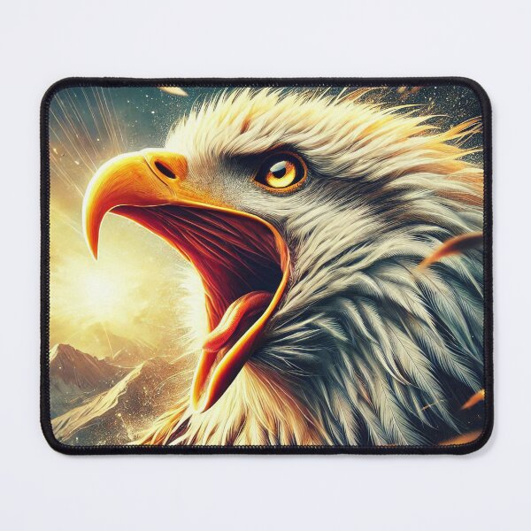 Item preview, Eagle Screech in the Mountains designed and sold by nikkolaus.
