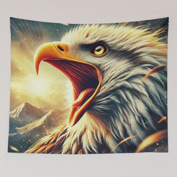 Item preview, Eagle Screech in the Mountains designed and sold by nikkolaus.