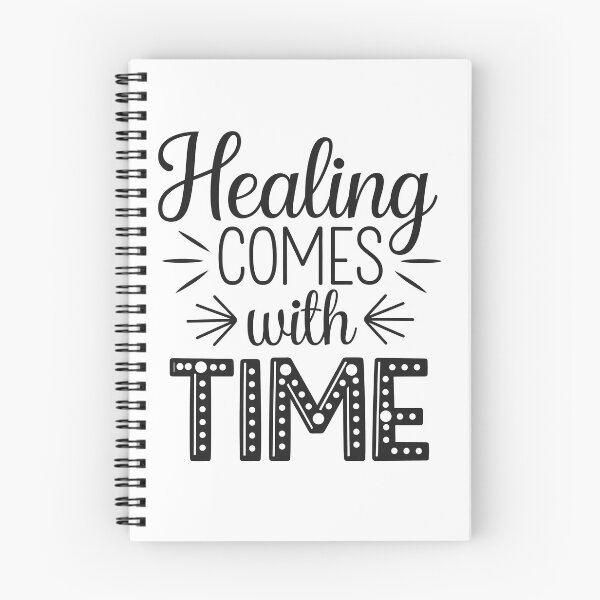 Item preview, Healing comes with time mental health designed and sold by Snow-Woods.