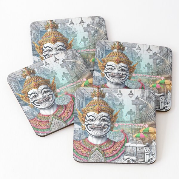 Item preview, Thai Khon Mask : The Most Epic Show in Town designed and sold by Vanich-Panich.