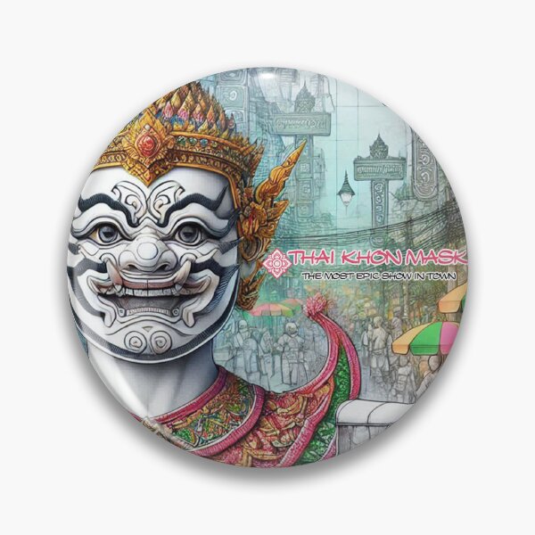Item preview, Thai Khon Mask : The Most Epic Show in Town designed and sold by Vanich-Panich.