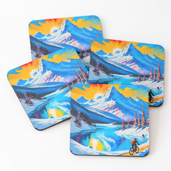 Item preview, MTB in the Mountain Lakes – Epic Scenery designed and sold by GrizzlyCollective.