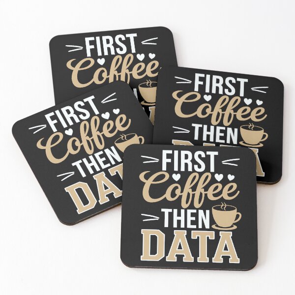 Item preview, First Coffee Then Data ABA Behavior Analysis designed and sold by luannsemmsobre.