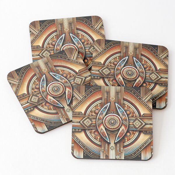 Item preview, Geometric Symmetry in Art Deco Design designed and sold by aminz4.