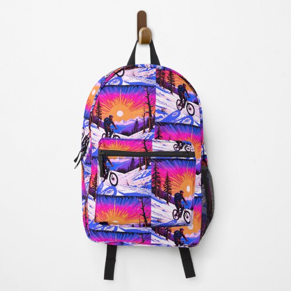 Item preview, Snowy Night Ride MTB designed and sold by GrizzlyCollective.