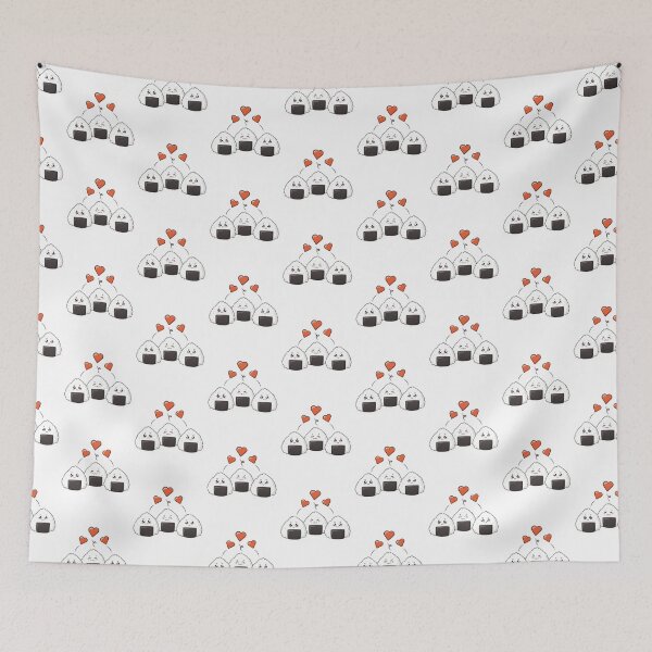 Item preview, Cute Drawing of Onigiri Food designed and sold by AdiApparel.