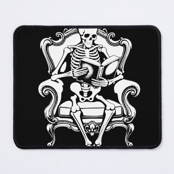 Item preview, Gothic reading skeleton designed and sold by Brexmore3.