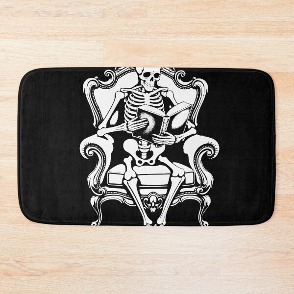 Item preview, Gothic reading skeleton designed and sold by Brexmore3.