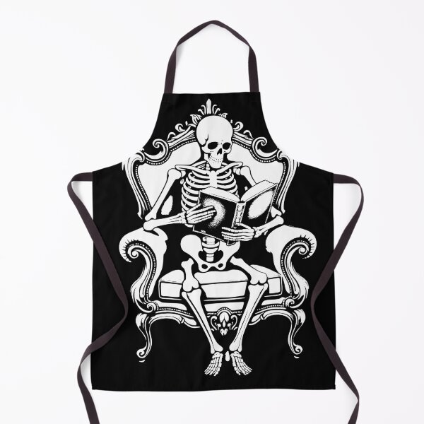 Item preview, Gothic reading skeleton designed and sold by Brexmore3.