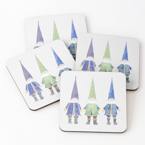 Item preview, Three funny gnomes designed and sold by AgAnnShop.