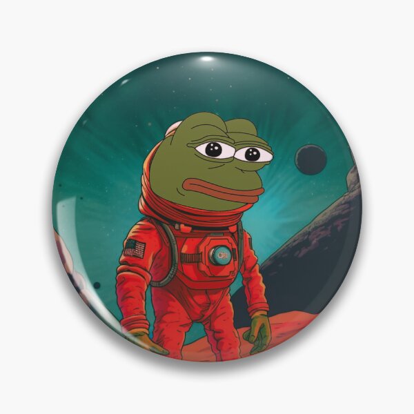 Item preview, Kekius Maximus on Mars Sticker designed and sold by OliverDean75.