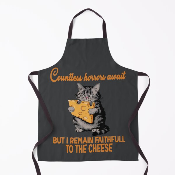 Item preview, countless horrors await cute cat cheese lover for women shirt designed and sold by Colorfulman.