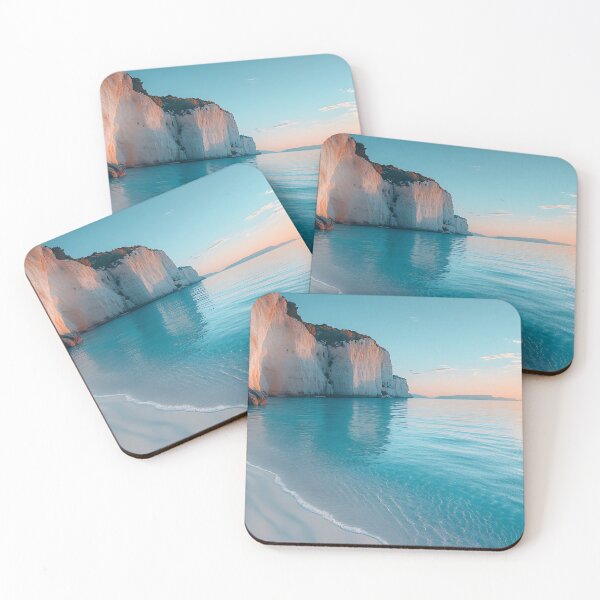 Item preview, Turquoise Serenity Sardinias Pristine Coastline designed and sold by daila70.