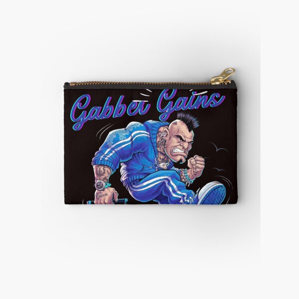 Item preview,  "Gabber Gains – Hardcore 'Til I Drop." - Hardcore Apparel for Hardcore Fans designed and sold by PosiPrints.