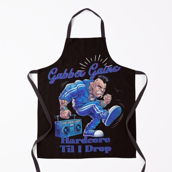 Item preview,  "Gabber Gains – Hardcore 'Til I Drop." - Hardcore Apparel for Hardcore Fans designed and sold by PosiPrints.
