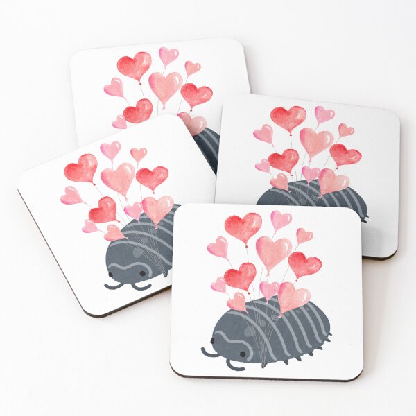 Item preview, Isopod Valentine's Day designed and sold by Kindred & Thistle.