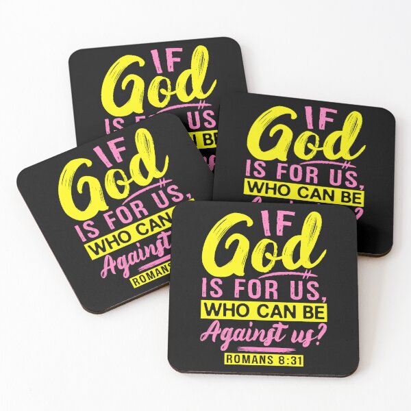 Item preview, Romans 8:31 If God Is For Us Who Can Be Against Us designed and sold by plushism.