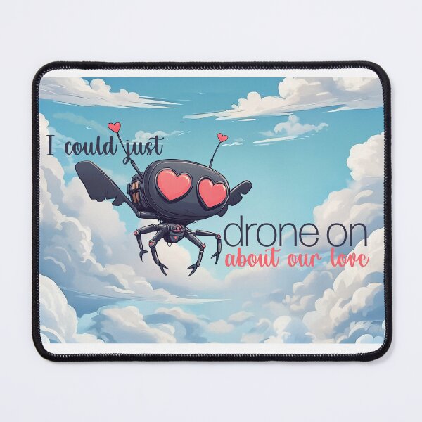 Item preview, Drone Love designed and sold by RoseProductions.