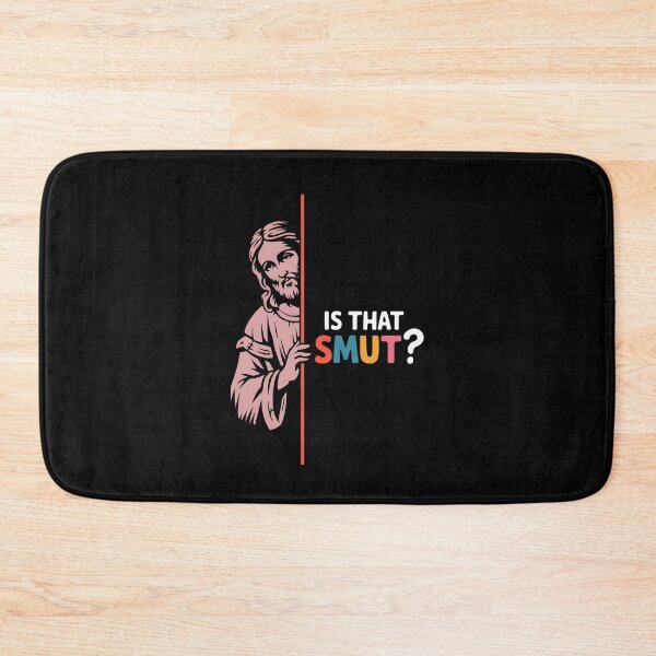Item preview, Funny Religious Meme Design - "Is That Smut?" Jesus Art designed and sold by Karsten Stier.