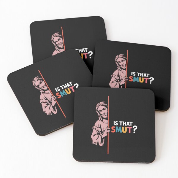 Item preview, Funny Religious Meme Design - "Is That Smut?" Jesus Art designed and sold by Karsten Stier.