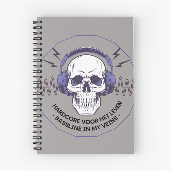 Item preview, "Hardcore Voor Het Leven – Bassline in My Veins." - Hardcore Apparel for Hardcore Fans designed and sold by PosiPrints.