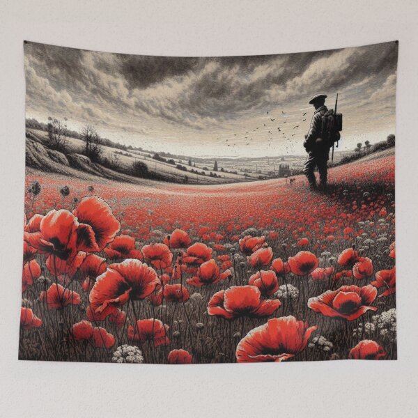 Item preview, poppy art designed and sold by My-Artiness.