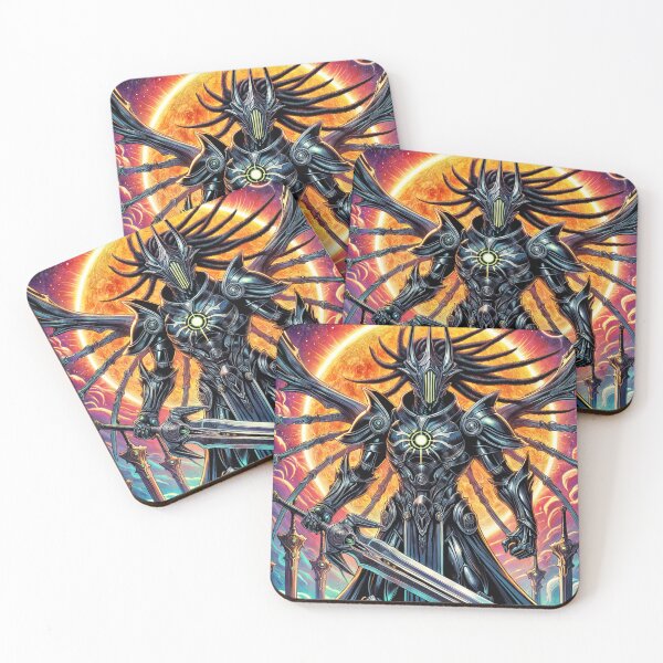 Item preview,  Celestial Afro-Futuristic Guardian: Cosmic Blade Warden designed and sold by Seattleaiharp.
