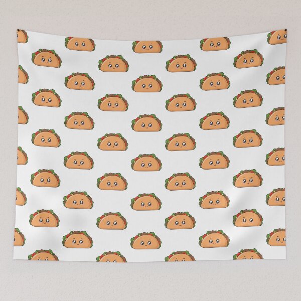 Item preview, Copy of  Cute Kawaii Illustration of Taco designed and sold by AdiApparel.