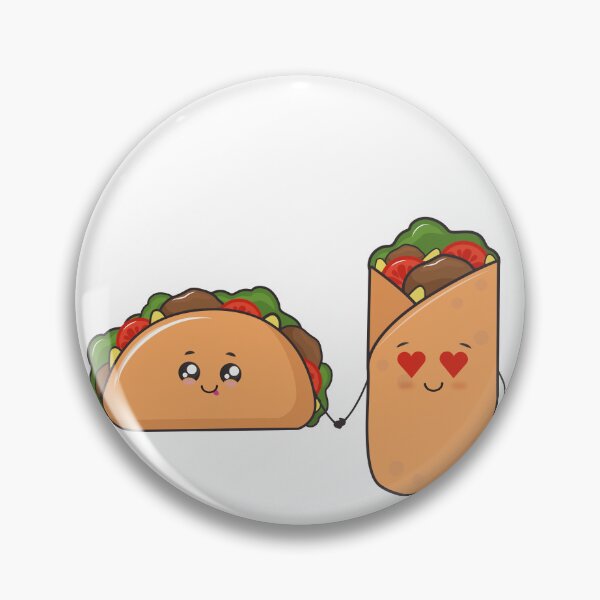 Item preview, Copy of  Cute Kawaii Illustration of Taco and Burrito designed and sold by AdiApparel.