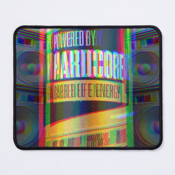 Item preview, "Powered by Hardcore – Gabber Life Energy." - Hardcore Apparel for Hardcore Fans designed and sold by PosiPrints.