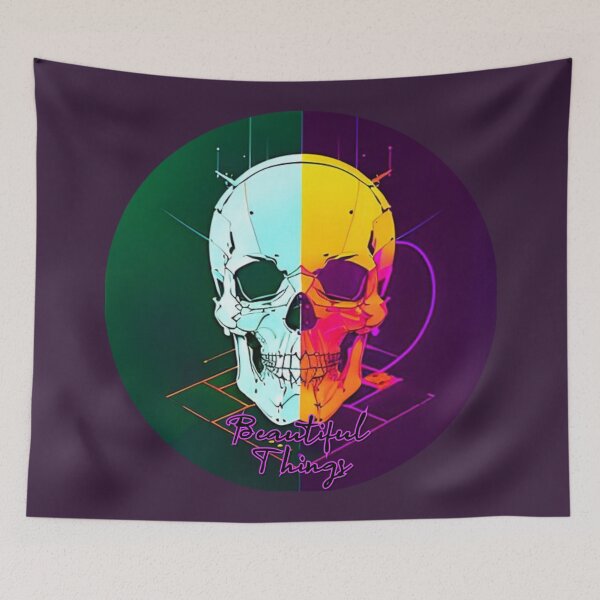Item preview, beautiful things, skull designed and sold by zzzozzo.