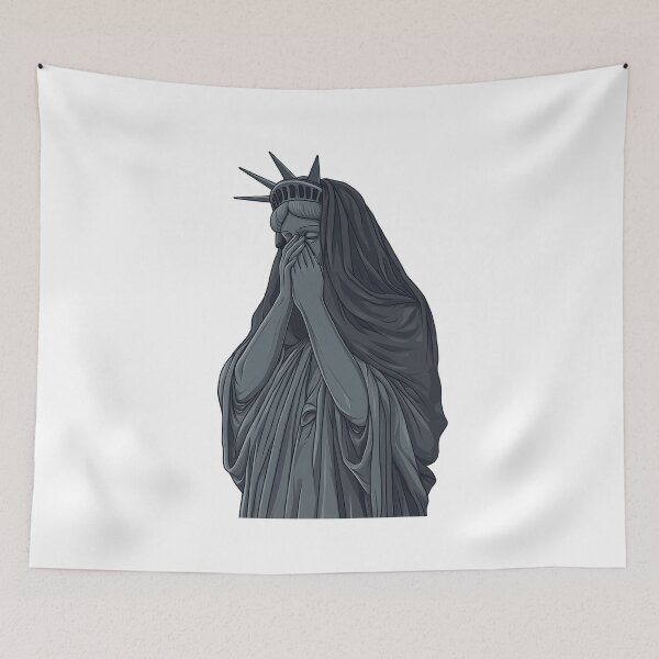 Item preview, Sad Statue of Liberty designed and sold by RoseProductions.
